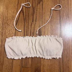 Light pink bikini top